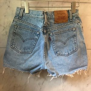 Vintage Levi Shorts Handmade